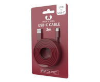 Fresh N Rebel Kabel USB - USB-C Fresh'N'Rebel 3m Ruby Red # - 1460971 - zdjęcie 3